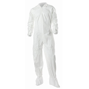 Alpha Pro Tech CV-J4832-8 ** – ComforTech Coverall, Collar & AquaTrak Boots, White (MTO) – 5XL Alpha Pro Tech MTESolutions