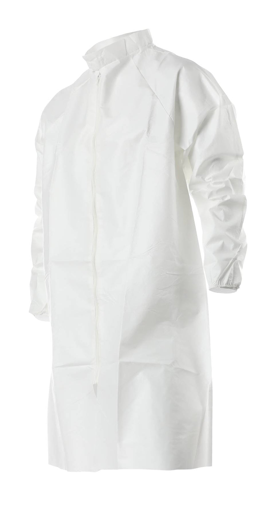 Alpha Pro Tech FK-J2121-2 ComforTech Frock, Mandarin Collar, White, MED Alpha Pro Tech MTESolutions