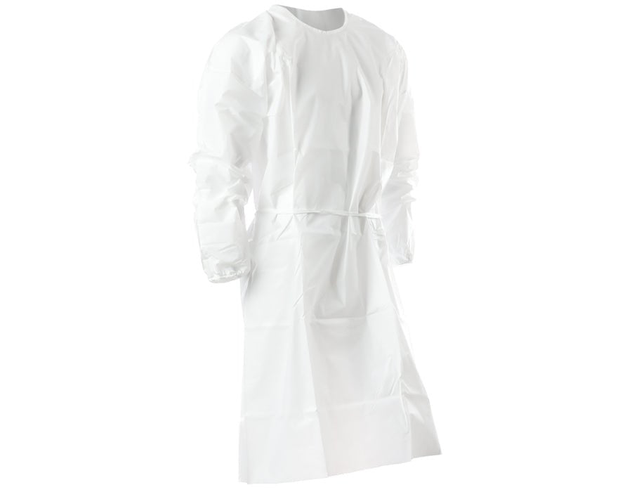 Alpha Pro Tech GN-22524-3 * BarrierTech® Gown, UNIV, White (MTO) Alpha Pro Tech MTESolutions