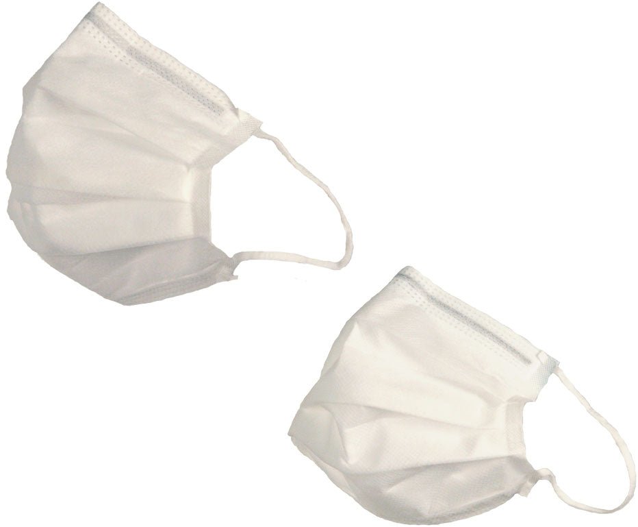 Alpha Pro Tech WH 1155 CoolOne™ Sensitive Skin Earloop Mask w/Magic Arch® support, White, 7" MTESolutions