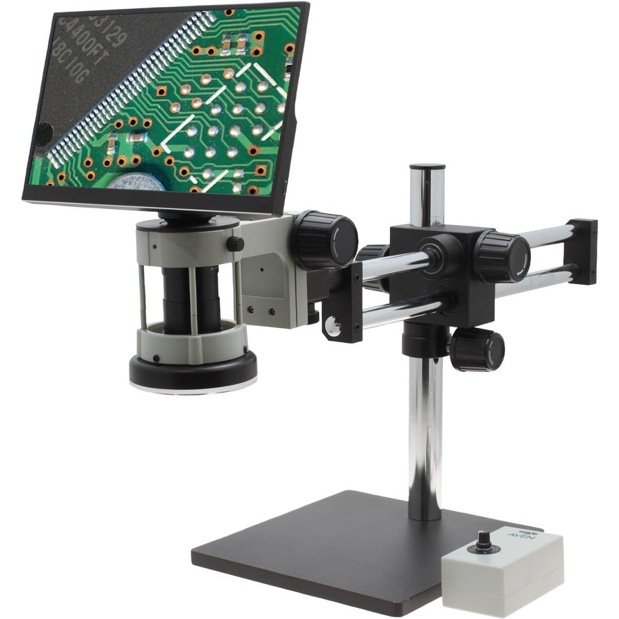 Aven 260-534-209 Digital Microscope, Mighty Cam Eidos, 7x–70x on Double Arm Boom Stand Aven Tools MTESolutions