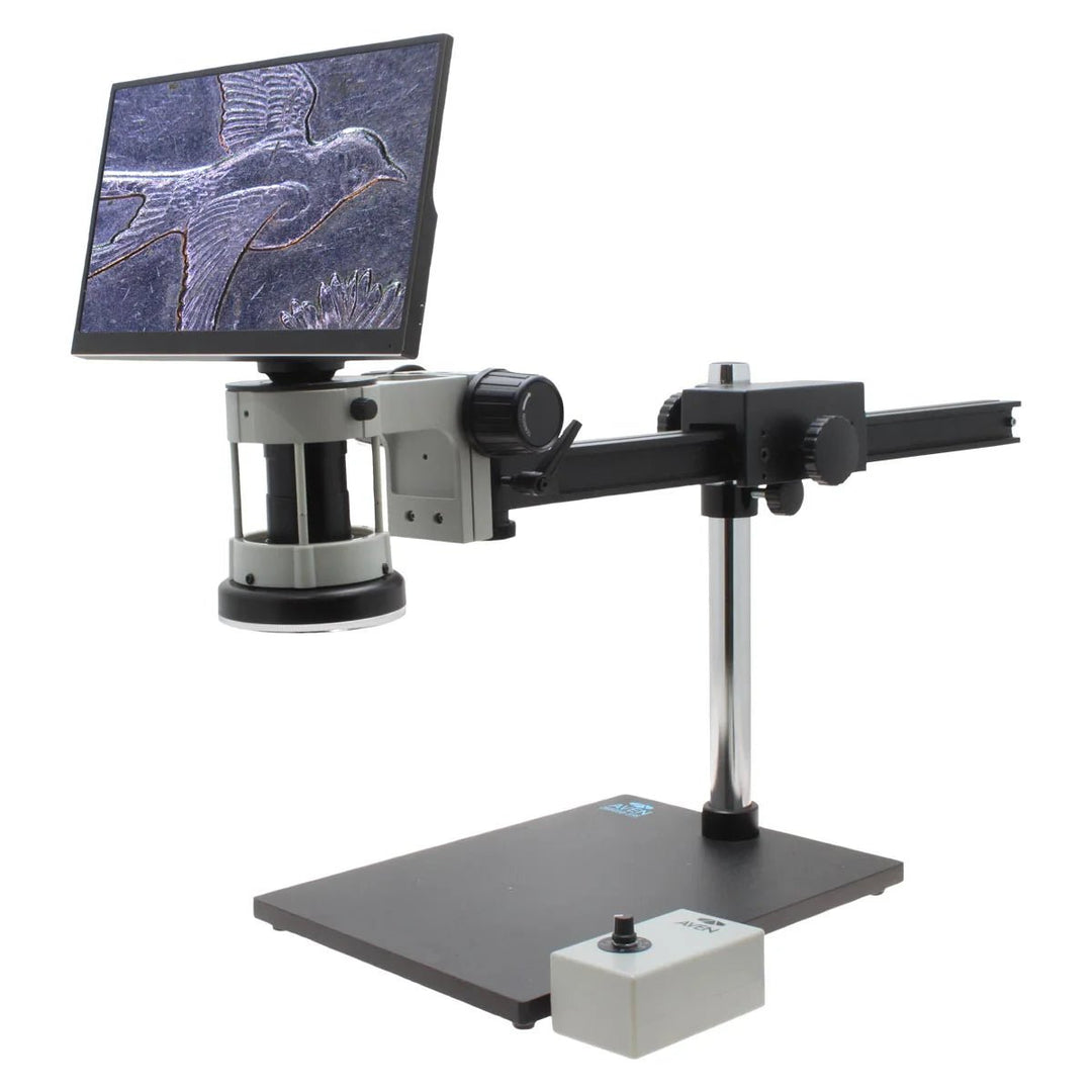 Aven 26800B-719 Mighty Cam Eidos 1080p Full HD Microscope, HDMI, Ultra-Glide Stand Aven Tools MTESolutions