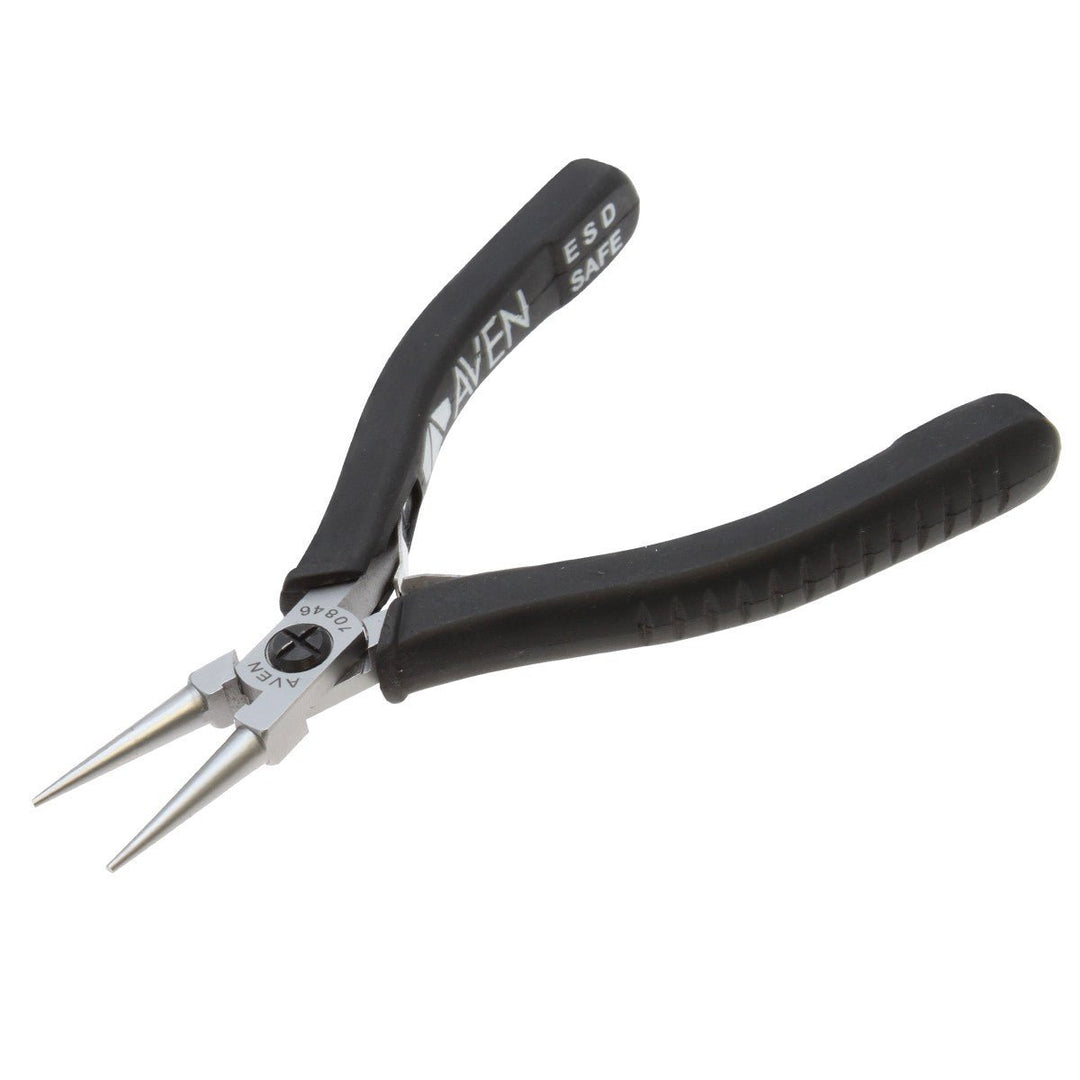 Aven Tools 10846, Stealth Pliers, Round Nose, 5.5in w/ Smooth Jaws MTESolutions