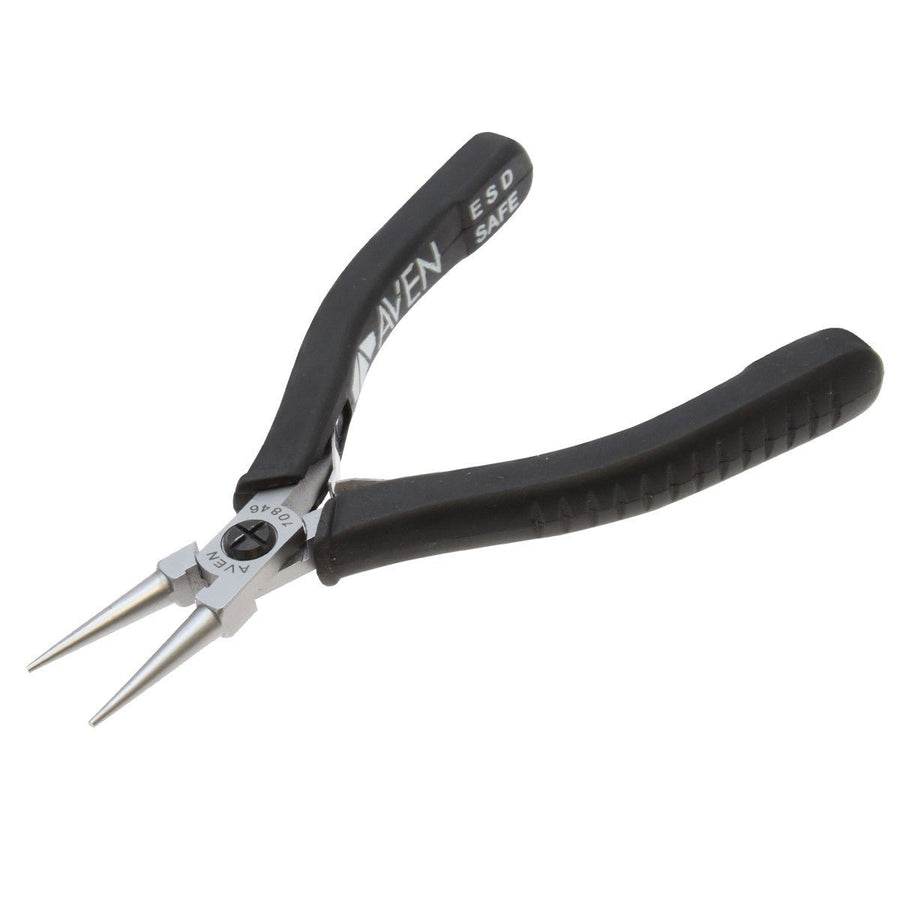 Aven Tools 10846, Stealth Pliers, Round Nose, 5.5in w/ Smooth Jaws MTESolutions