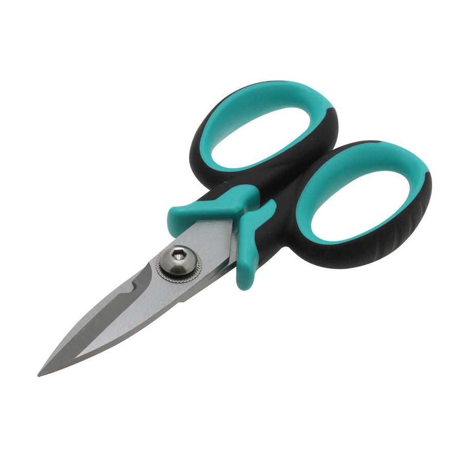 Aven Tools 11011, Multipurpose Electrician Scissors w/ Wire Stripper, 2 inch blade MTESolutions