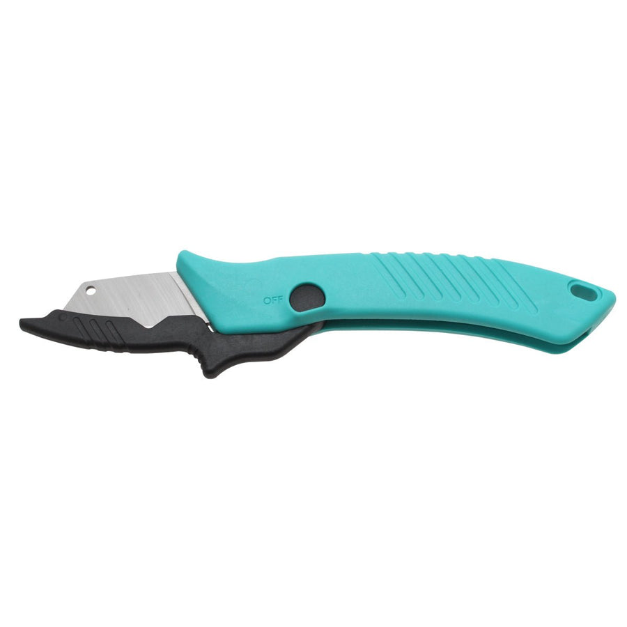 Aven Tools 11015, Electrician Cable Stripping Knife with Blade Protector MTESolutions