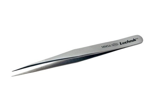Aven Tools 18023USA Technik Tweezers MM - SA, 5 in. MTESolutions