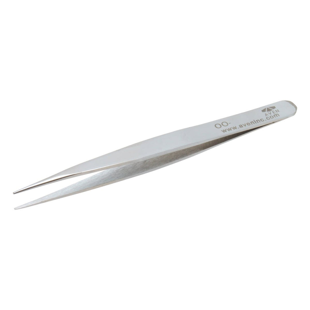 Aven Tools 18032 - SS, Aven Tweezers OO - SS Stainless Steel, 400 Series, 120mm MTESolutions