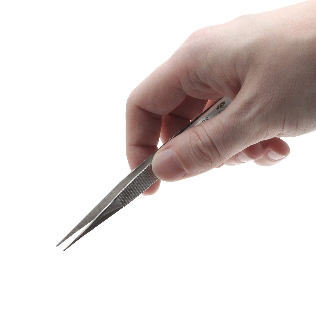 Aven Tools 18037 - SS, Technik Tweezers OOD - SS, 4.75 in MTESolutions
