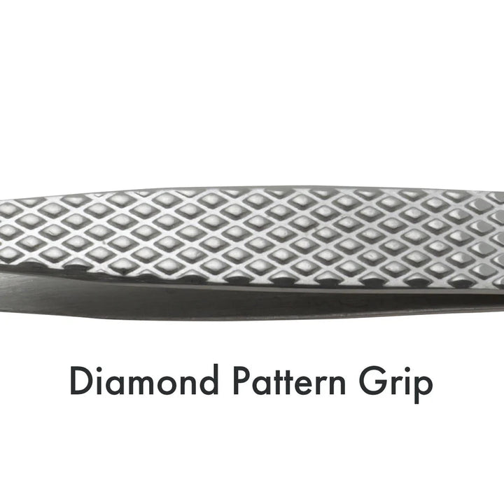 Aven Tools 18056EGS EZ Grip Micro - Serrated Tweezers Stainless Steel, #3C Pattern MTESolutions