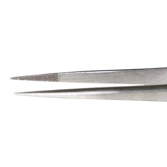 Aven Tools 18062EGS EZ Grip Micro - Serrated Tweezers Stainless Steel, 5 Pattern MTESolutions