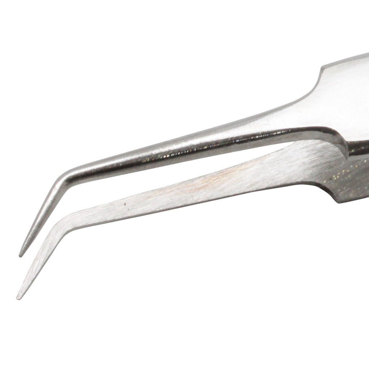 Aven Tools 18066 - SS, Aven Stainless Steel Ultra - Fine Bent Point Tweezers 5B MTESolutions