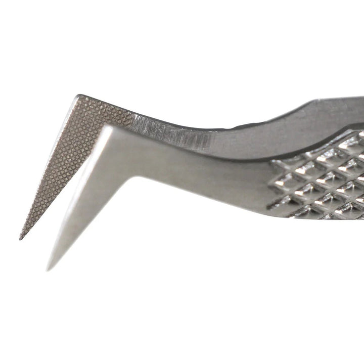 Aven Tools 18069EGS EZ Grip Serrated Tweezers Stainless Steel, 6 Pattern MTESolutions