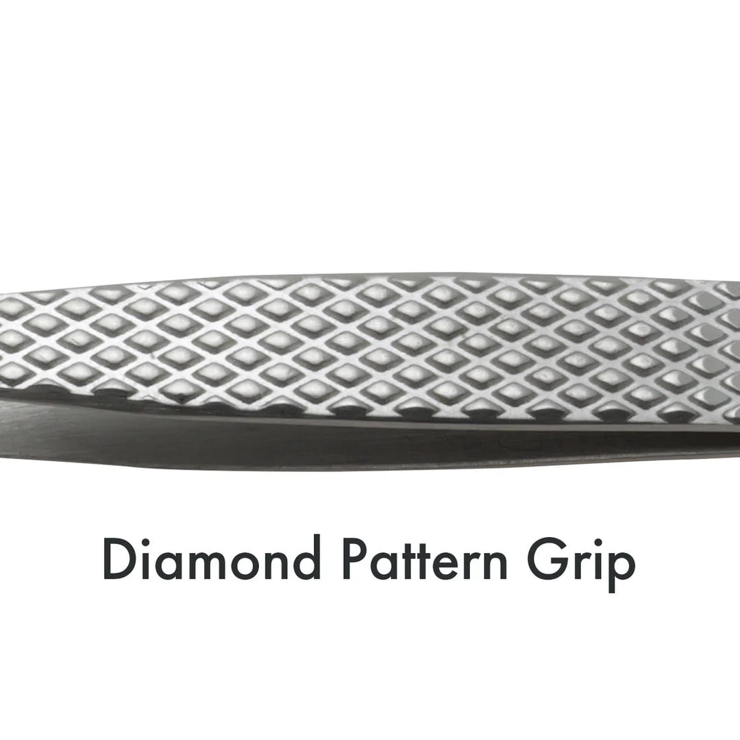 Aven Tools 18072EGS EZ Grip Micro - Serrated Tweezers Stainless Steel, 7 Pattern MTESolutions