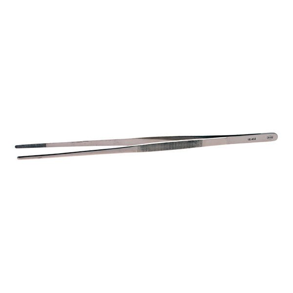 Aven Tools 18432, Forceps, Straight Serrated Tips, 12in MTESolutions