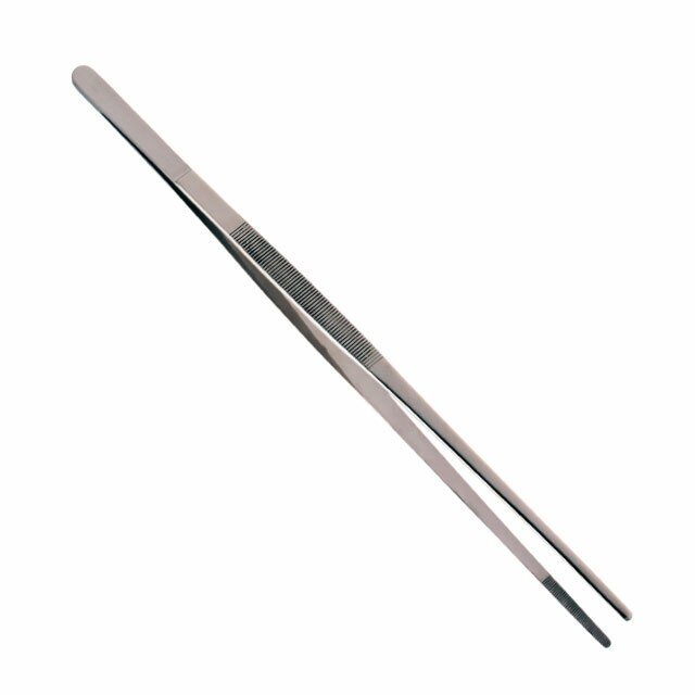 Aven Tools 18432, Forceps, Straight Serrated Tips, 12in MTESolutions