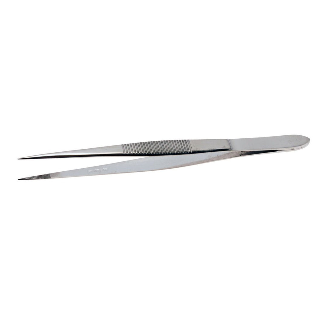 Aven Tools 18436, Forceps, Straight Serrated Tips, 5in MTESolutions