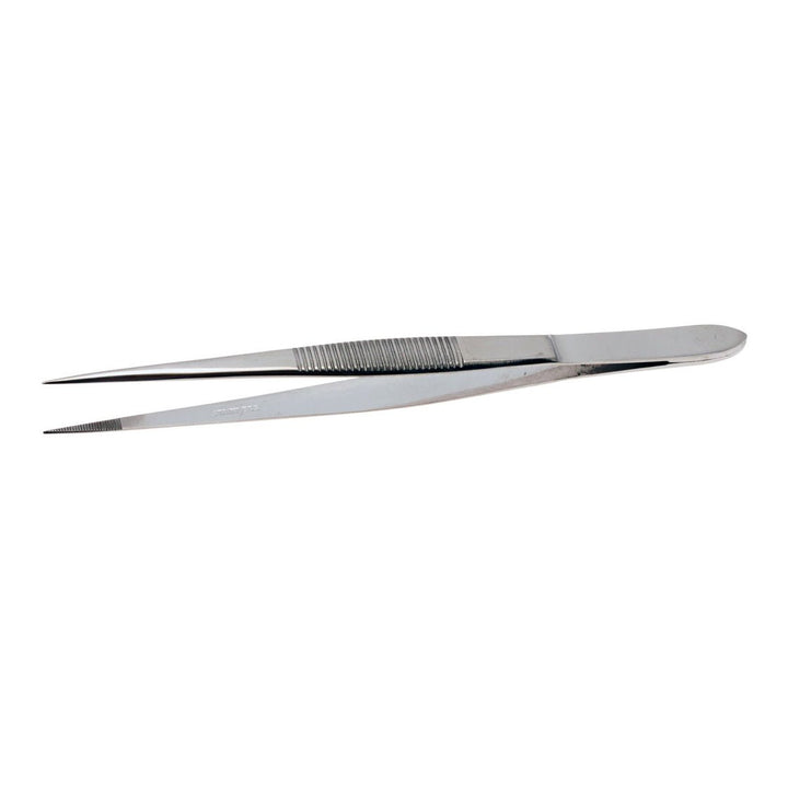 Aven Tools 18436, Forceps, Straight Serrated Tips, 5in MTESolutions