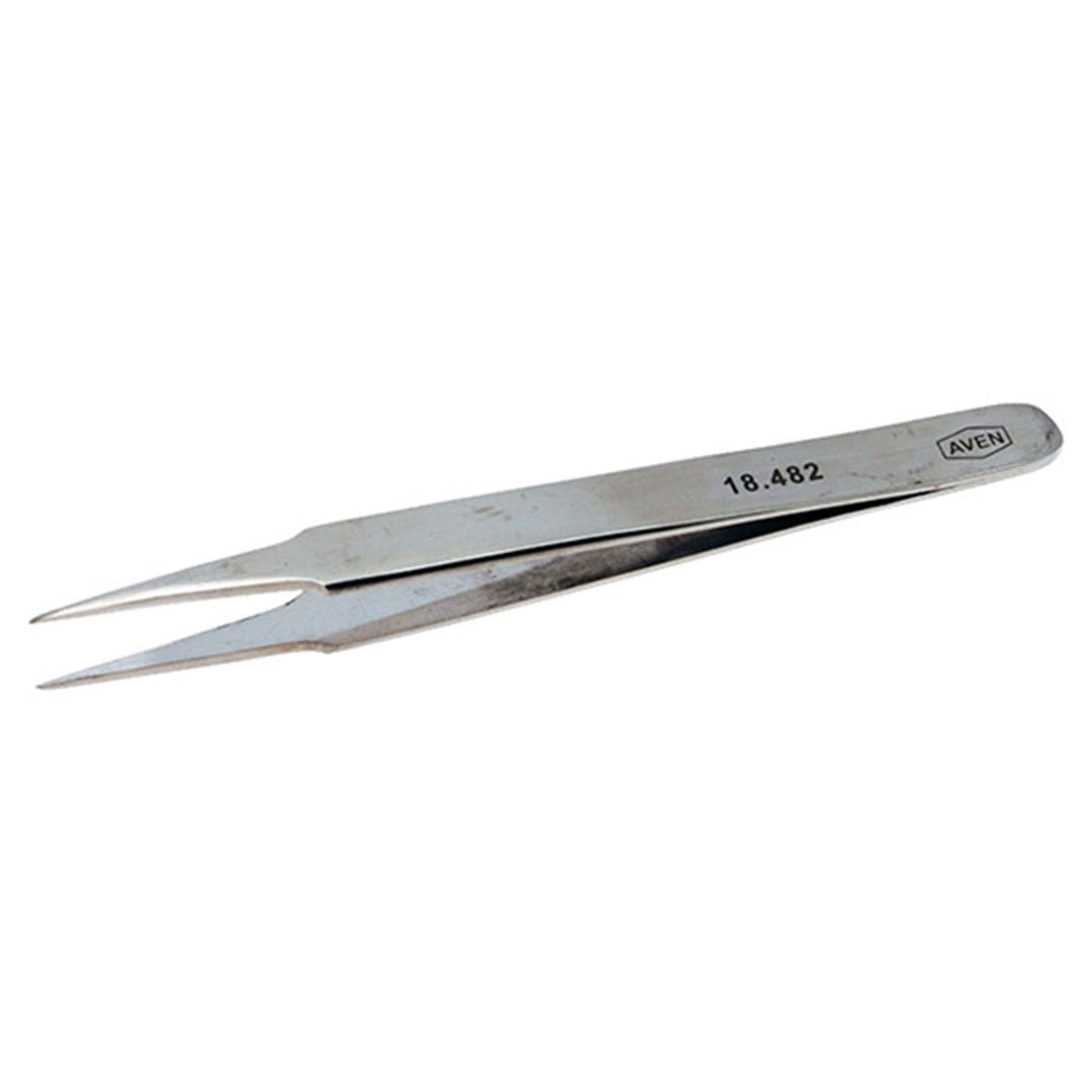 Aven Tools 18474, 6 Piece General Purpose Tweezers and Forceps Set MTESolutions