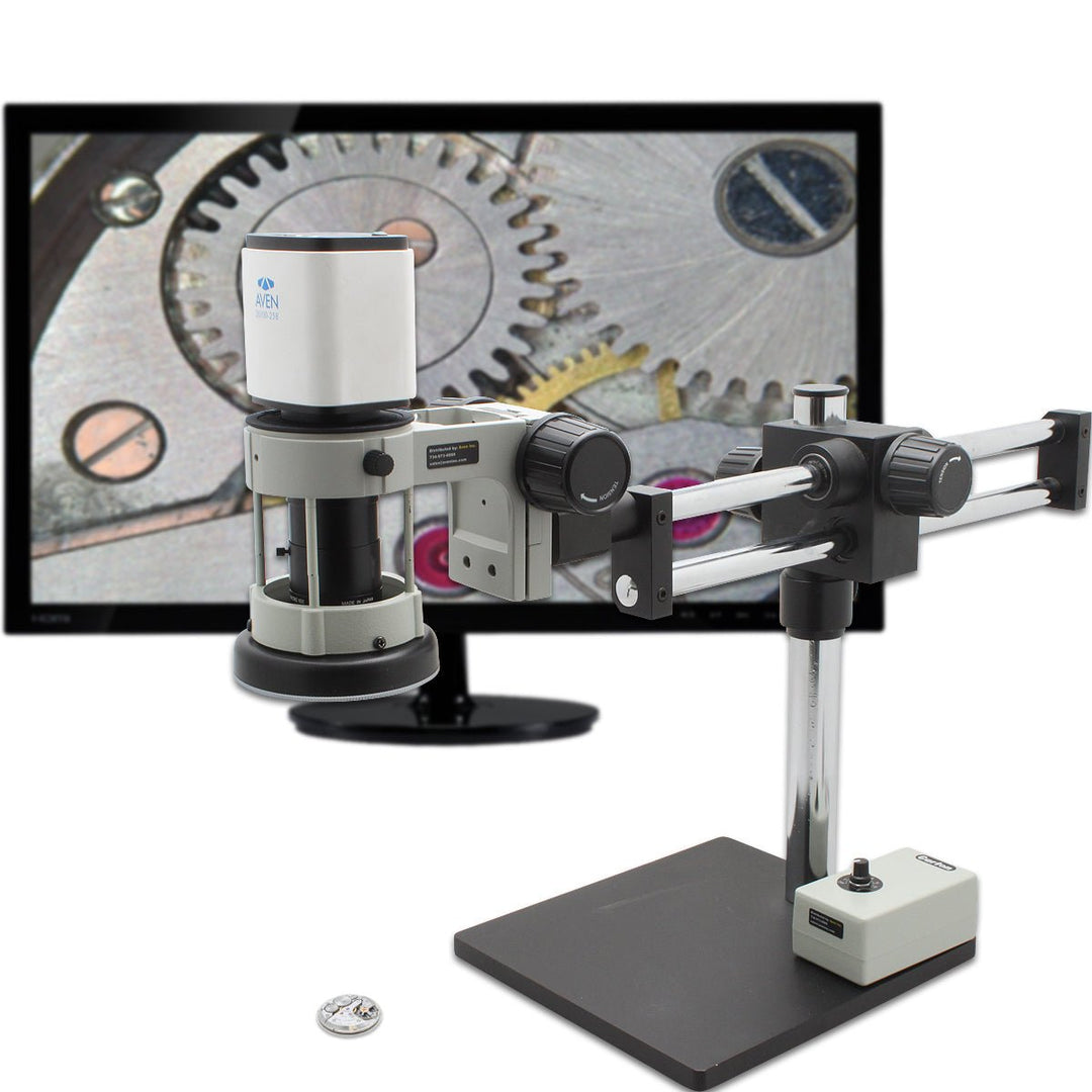 Aven Tools 258 - 209 - 534, Digital Microscope Mighty Cam Pro 7x - 70x, Double Arm Boom Stand MTESolutions