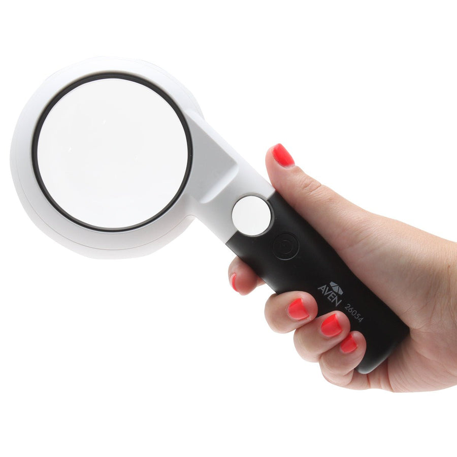 Aven Tools 26054, Hand Held Magnifier 5x 20x with LED Light MTESolutions