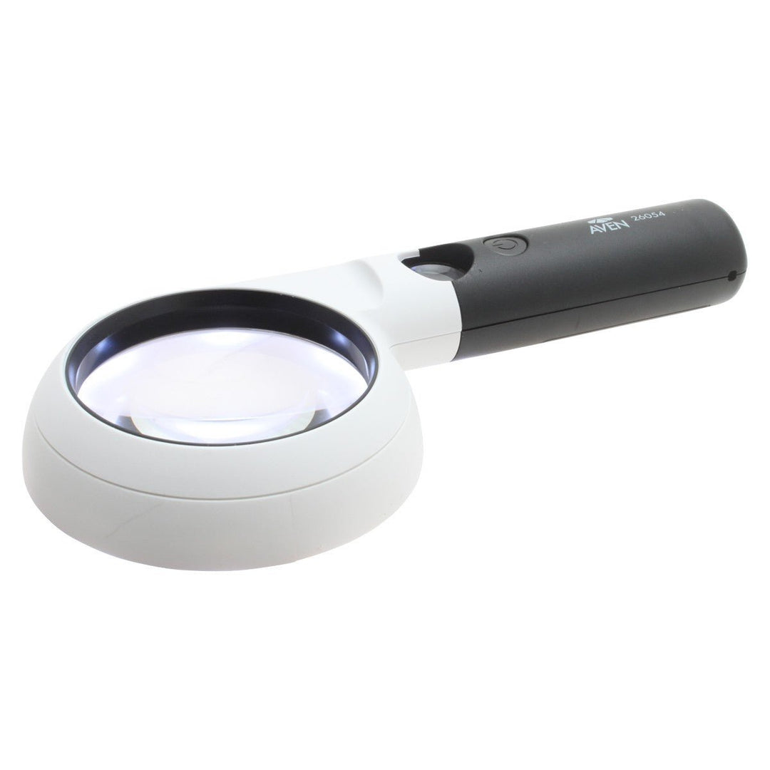 Aven Tools 26054, Hand Held Magnifier 5x 20x with LED Light MTESolutions