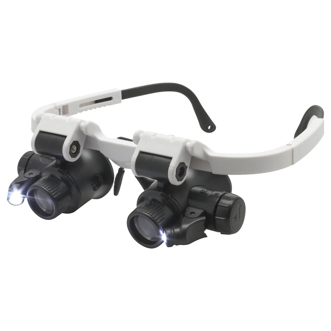 Aven Tools 26116 Eye Loupe Inspection Goggles with LEDs [6x - 25x] MTESolutions