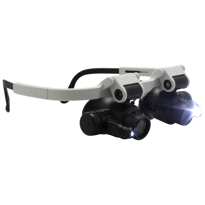 Aven Tools 26116 Eye Loupe Inspection Goggles with LEDs [6x - 25x] MTESolutions
