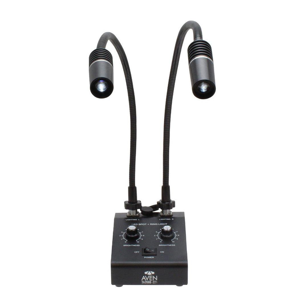 Aven Tools 26200B - 221, LED Dual Gooseneck Spotlight Illuminator MTESolutions