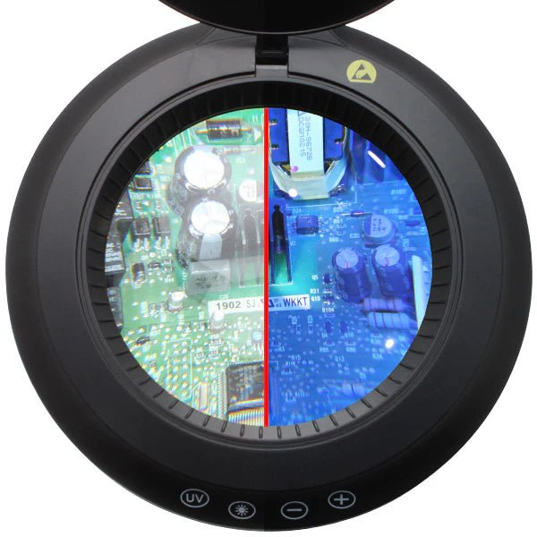 Aven Tools 26504 - LED - UV ProVue MAX UV 5 Diopter (2.25x) ESD Safe Magnifying Lamp MTESolutions