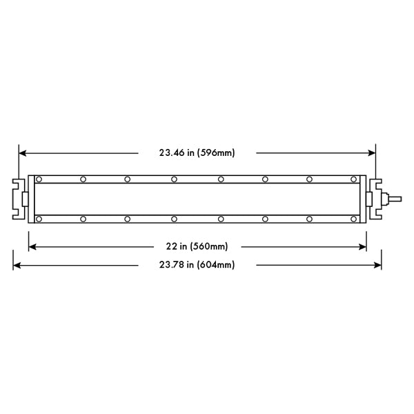 Aven Tools 26600 - 510, LED Machine Light 22 in, 28 Watt MTESolutions