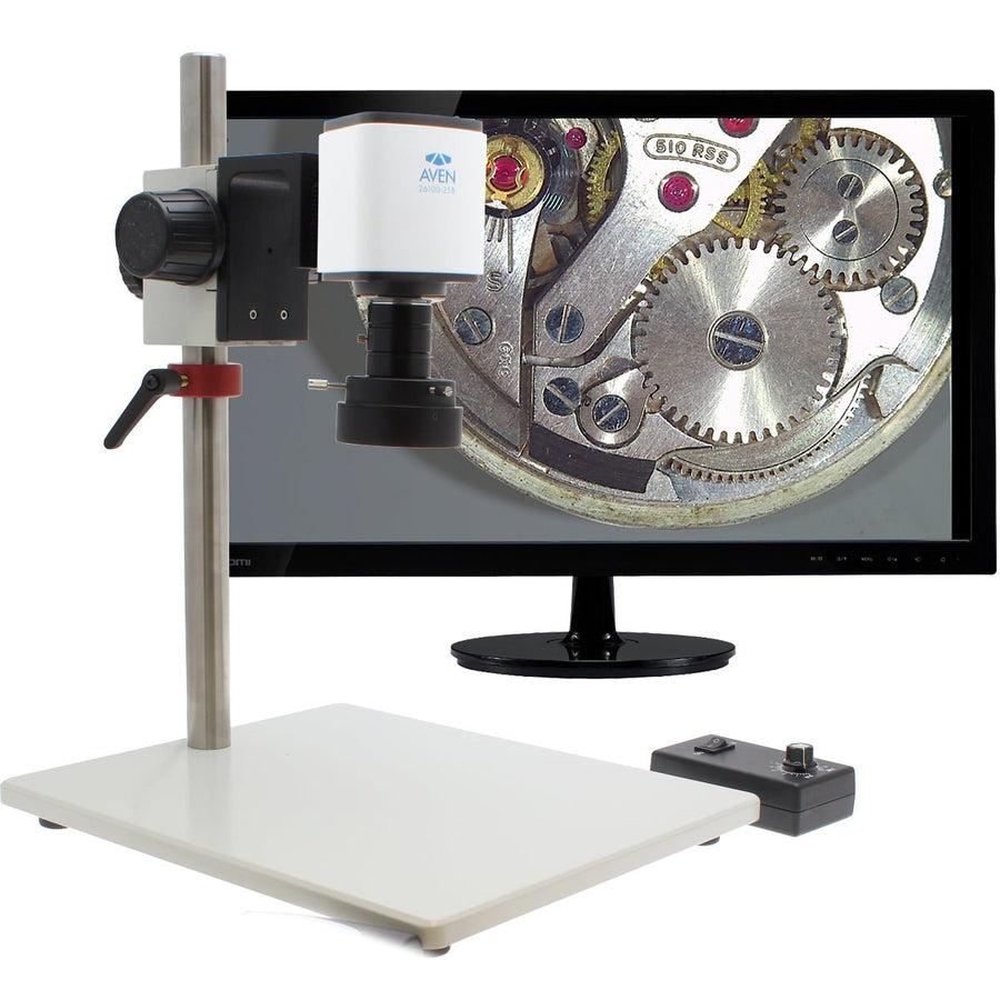Aven Tools 26700 - 108 - PRO, Digital Microscope Mighty Cam Pro 3x - 43x with Post Stand MTESolutions