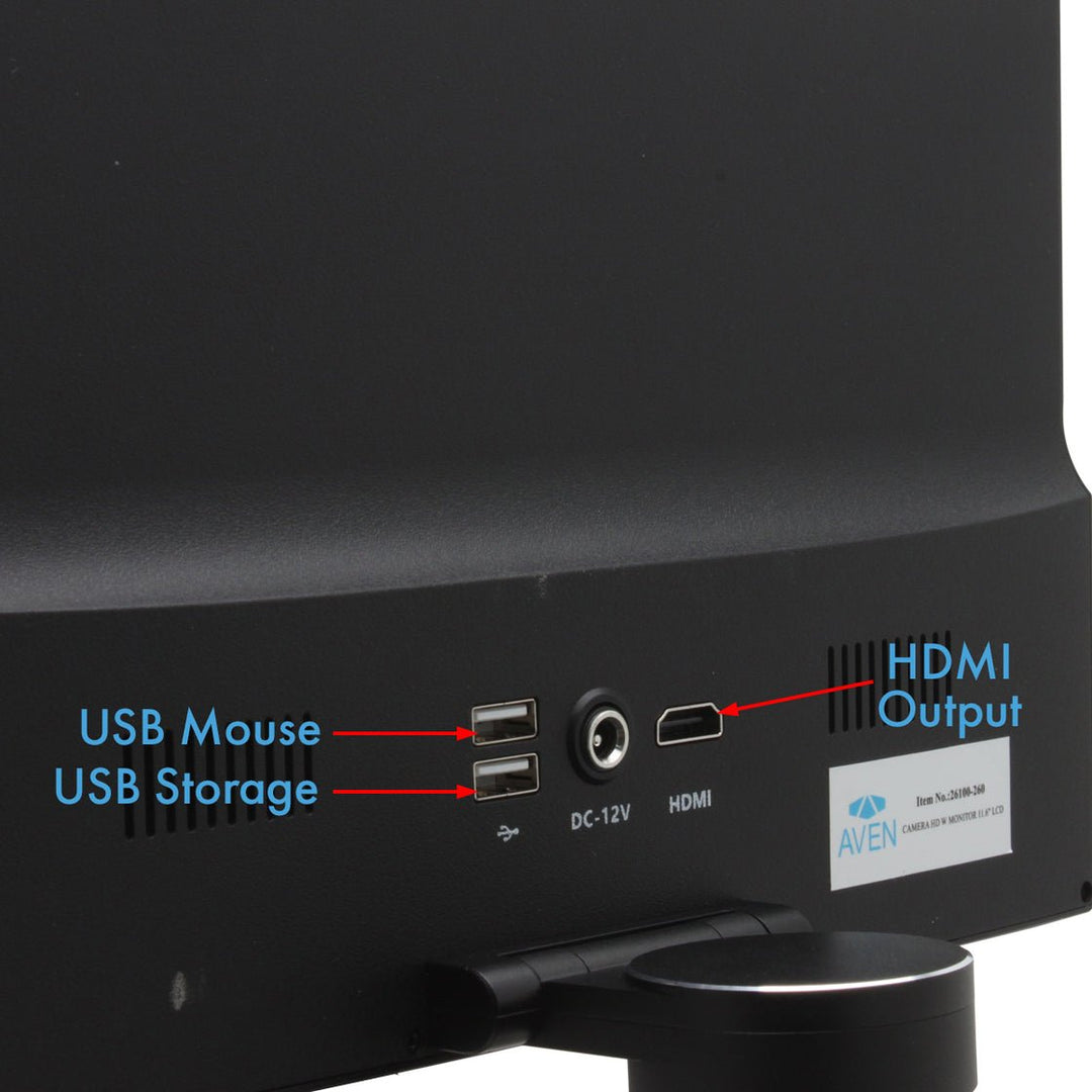 Aven Tools 26700 - 117, Macro Vue Eidos Video Inspection System with Stand MTESolutions