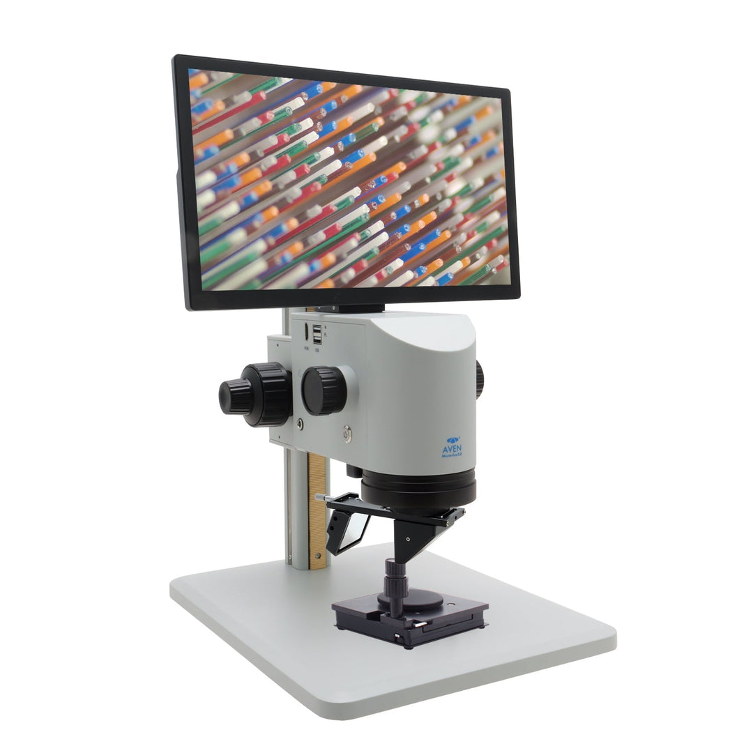 Aven Tools 26700 - 141 - 4793D MicroVue Digital Microscope (21x–133x) with 360 Viewer and x/Y/R Gliding Stage MTESolutions