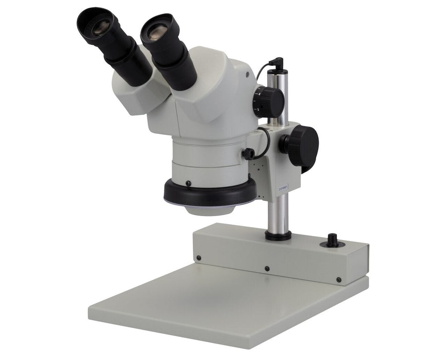 Aven Tools 26800B - 371 Stereo Zoom Binocular Microscope SPZ - 50[6.75x to 50x]on Post Stand with Integrated LED Light MTESolutions