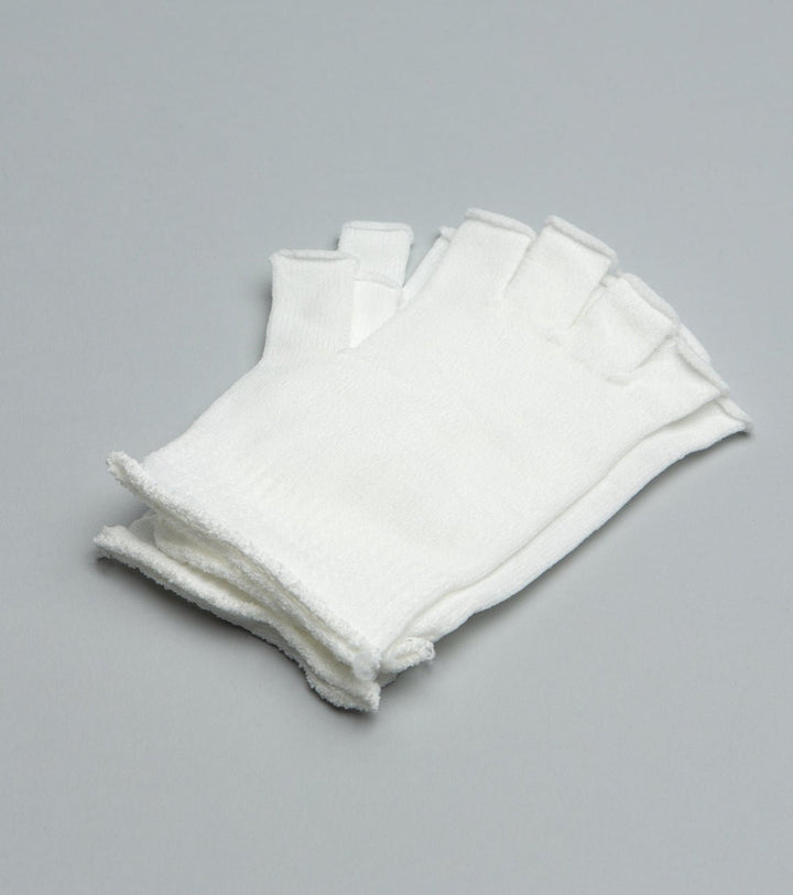 Berkshire BCR BGL2.200BR Half - Finger Polyester Glove Liners, Size Medium, Qty 200 Pairs MTESolutions