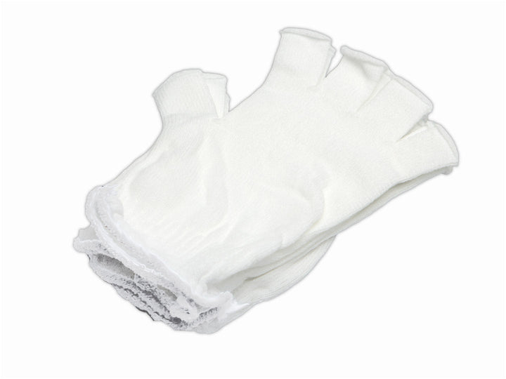 Berkshire BCR BGL2.200BR Half - Finger Polyester Glove Liners, Size Medium, Qty 200 Pairs MTESolutions