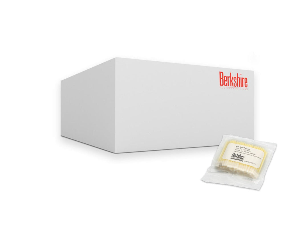 Berkshire LTO70R.20 Lab - Tips Small Open - Cell Foam Swabs With Rigid Tip, Qty 2000 Swabs MTESolutions