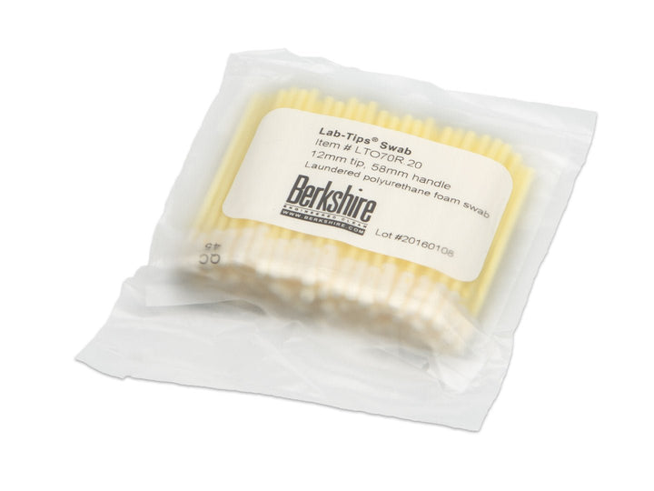 Berkshire LTO70R.20 Lab - Tips Small Open - Cell Foam Swabs With Rigid Tip, Qty 2000 Swabs MTESolutions