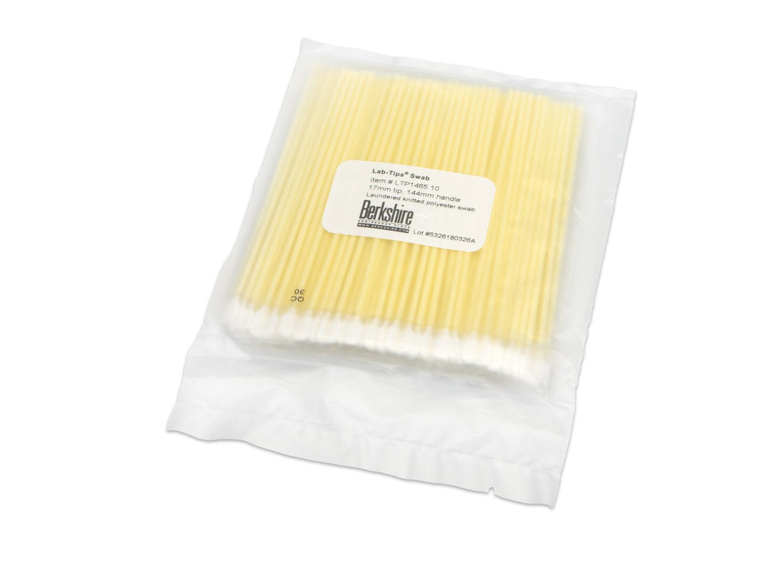 Berkshire LTP1465.10 Lab - Tips Long - Handled Polyester Swabs, Paddle Tip, Qty 1000 Swabs MTESolutions