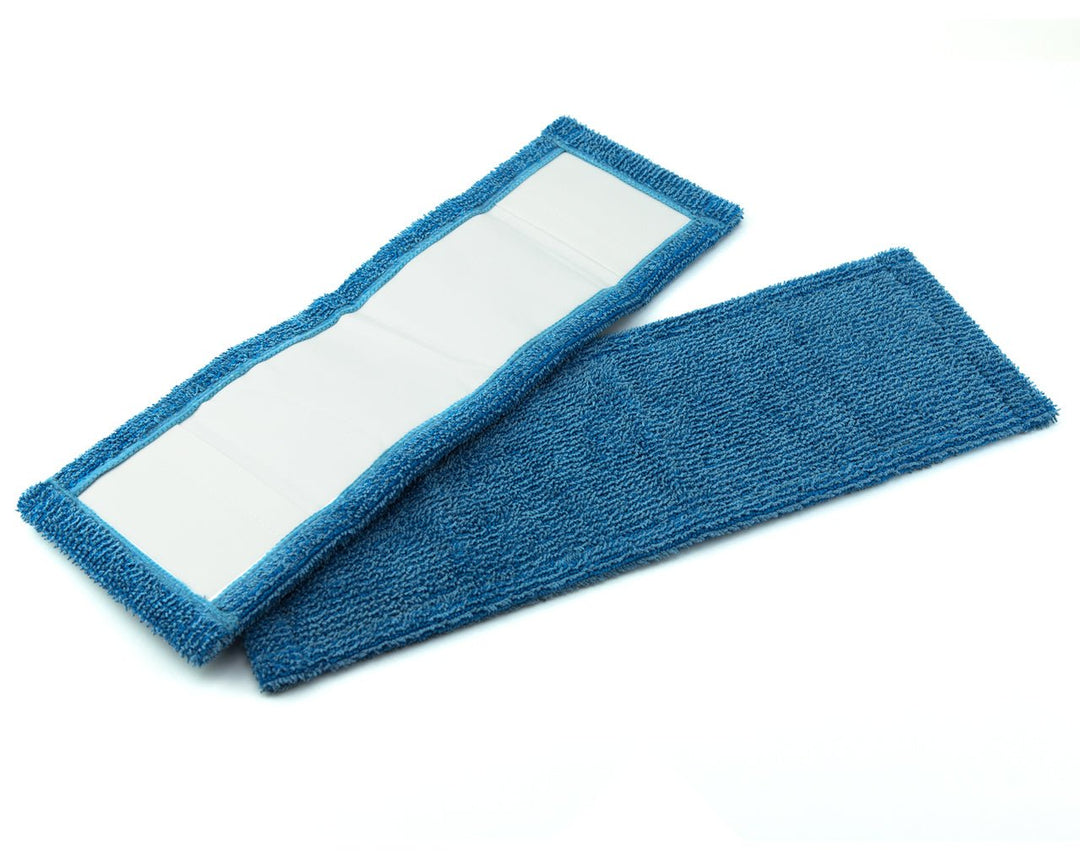 Berkshire Microfiber Flat Mop Cover, 6"x 18", Qty 60 Covers - Item Number FMC8MD10IR MTESolutions
