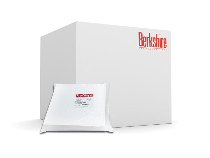 Berkshire PWOS12.12, ProWipe OS Nonwoven Industrial Wiper, 12 in x 12 in, 100 per Pack/ Case of 1,200 MTESolutions