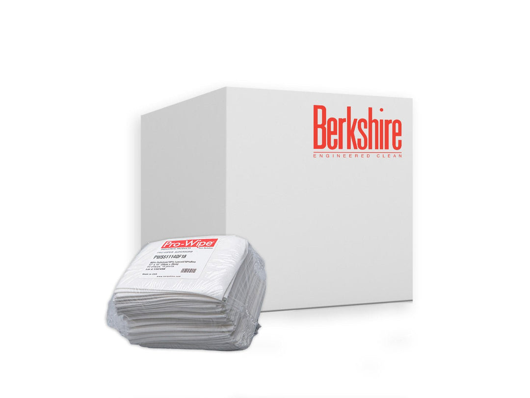 Berkshire PWSS1114QF18, ProWipe SuperSorb Nonwoven Industrial Wiper, 11 in x 14 in, 50 Sheets per Pack/Case of 900 MTESolutions