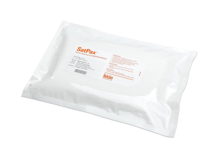 Berkshire SatPax 1200 - R 9″ x 9″ IPA Wipes, Qty 360 Sheets - Item Number SPX120R.001.12 MTESolutions