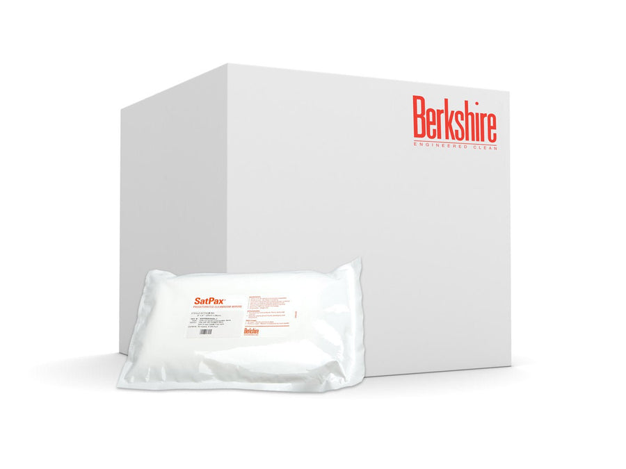 Berkshire SPX55000836, SatPax 550 IPA Presaturated Wiper, 7 in x 11 in, Case of 2,700 MTESolutions