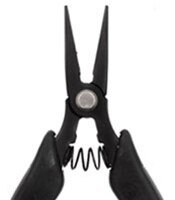 Botron, B0915, ESD Long Nose Slim Pliers W - Spring 6 in MTESolutions
