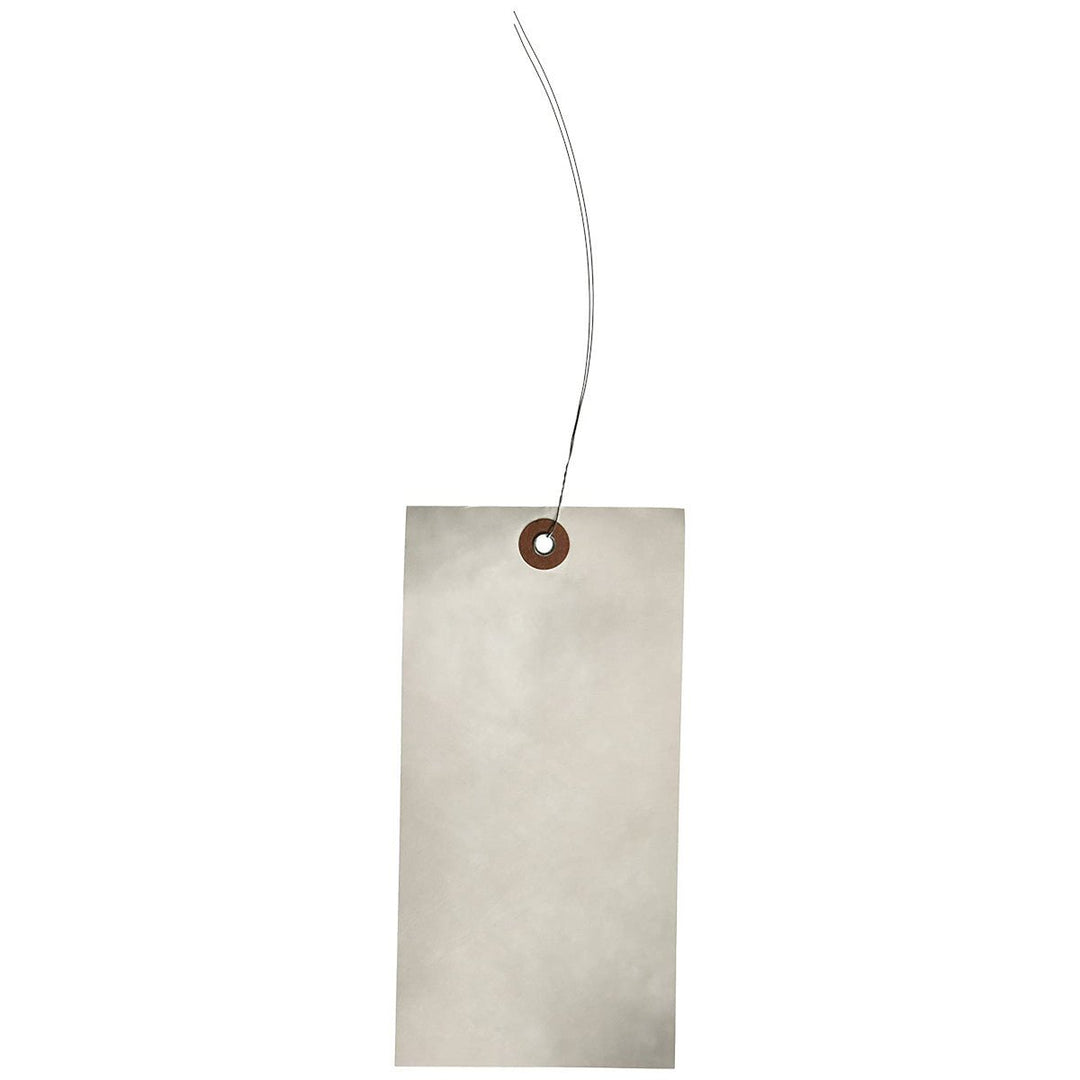 Brady 101967, Blank Tyvek Tags, 3.125in H x 6.25in W, White, Pack of 100 Tags MTESolutions