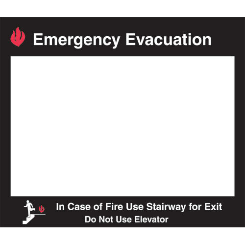 Brady 102854, Emergency Evacuation Map Holder, 11" H x 11.5" W MTESolutions