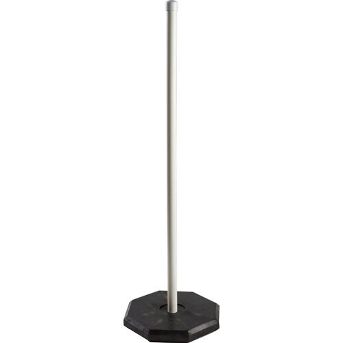 Brady 103567, Recycled Rubber Sign Post System, 5' H, Black/Natural MTESolutions