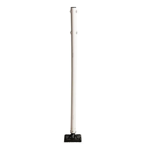 Brady 103569, Heavy Duty Flexible Sign Post, 5' H x 8" W x 8" D, Polypropylene, White MTESolutions